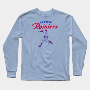 Vintage Seattle Rainiers Baseball 1920 Long Sleeve T-Shirt